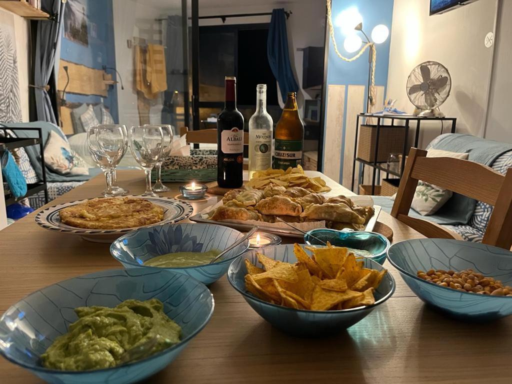 Los Abrigos 2 Apartments Guest House Ocean Relax, Wifi, Playas Bagian luar foto